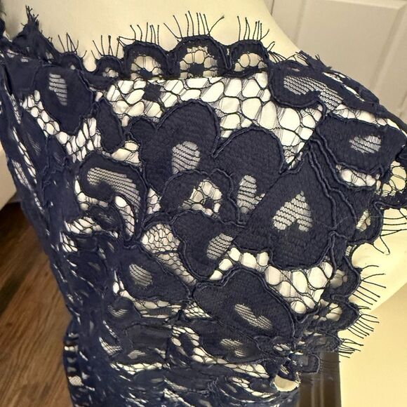 Shoshanna Lace Dress size 12-P12 - Picture 4 of 5